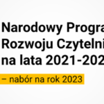 Narodowy Program Czytelnictwa 2.0!