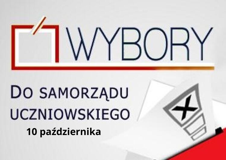 wybory samorządu uczniowskiego 2024  plakat informaycyjny