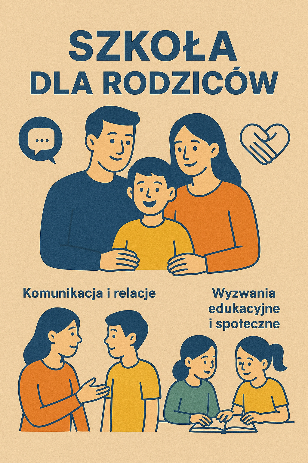 szkoła dla rodziców plakat