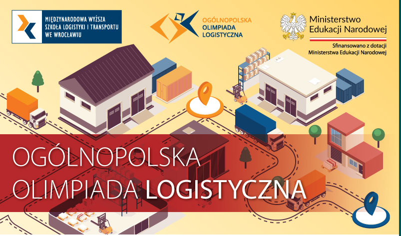 Ogólnopolska Olimpiada Logistyczna - zaproszenie do udziału plakat