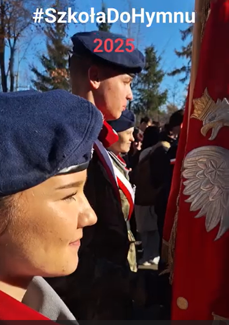 szkoła do hymnu 2025
