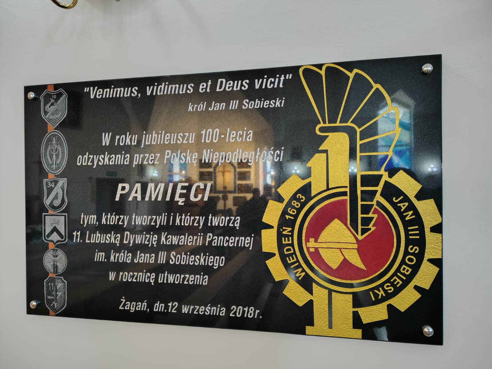 Wizyta w Sali Tradycji Czarnej Dywizji 11 LDKP - zdjęcie 9