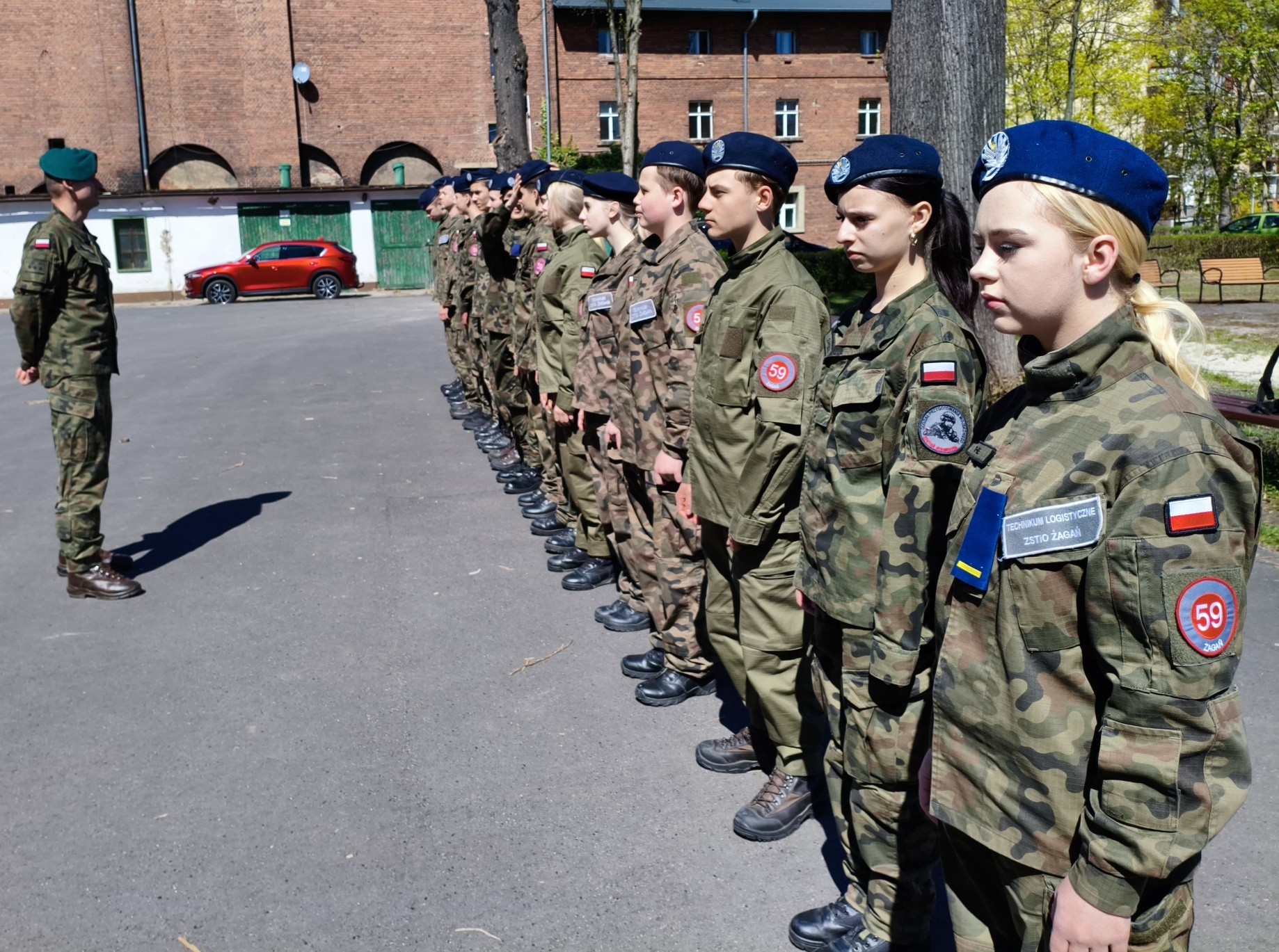 Wizyta przedstawicieli WCR Żagań w ZSTiO - zdjecie 1