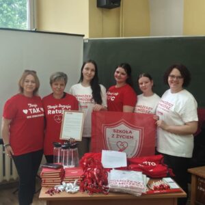 SUKCES NASZEJ SZKOŁY w konkursie „Nauczyciele z Życiem” programu #KOMÓRKOMANIA - zdjęcie 1