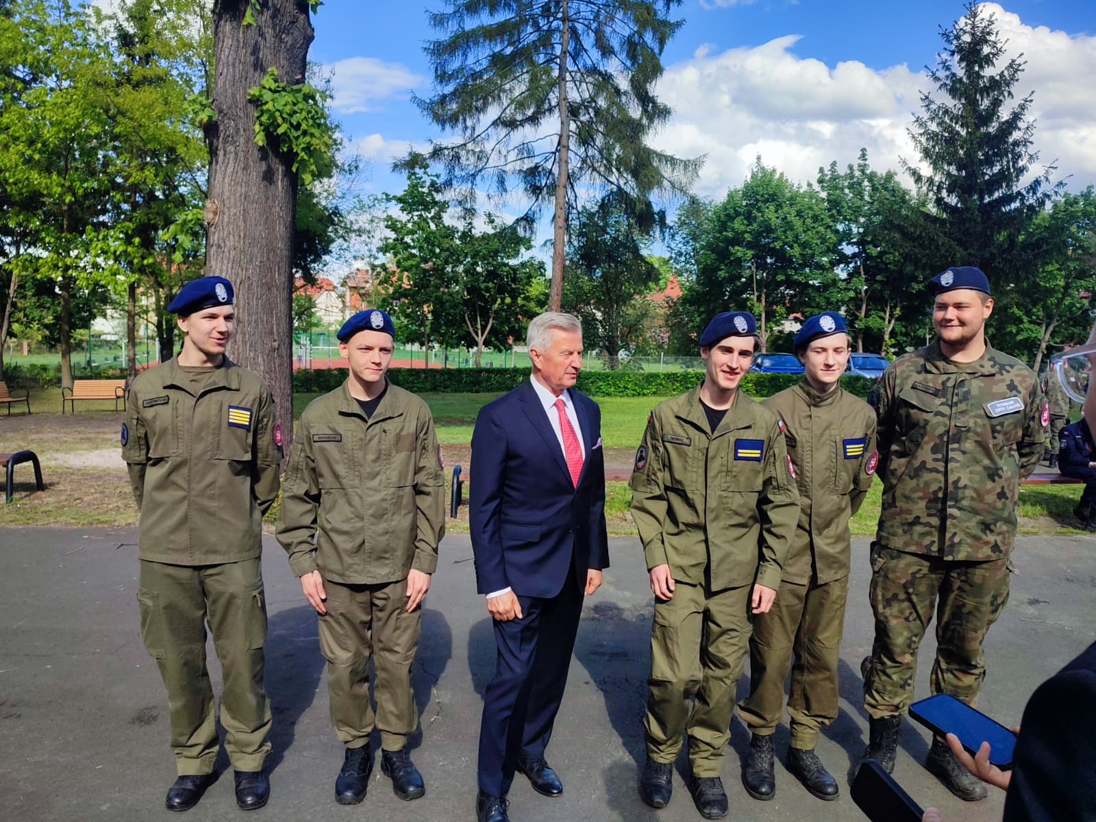 Wyjątkowe spotkanie kadetów z „59” - zdjęcie 18