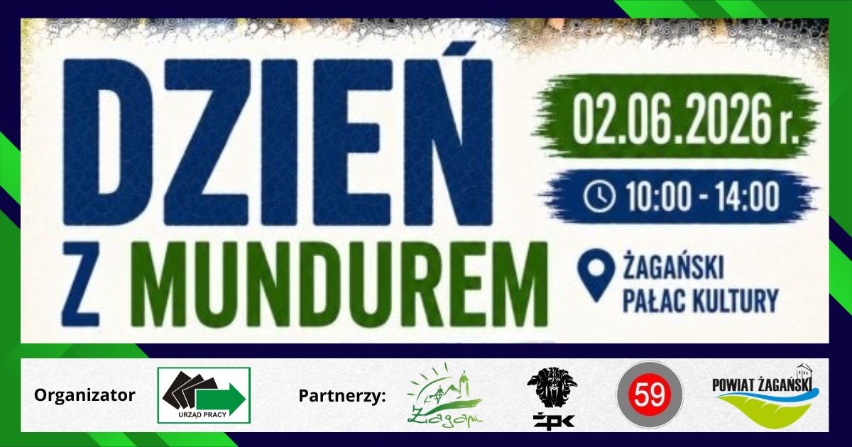 dzień z mundurem 2026  plakat reklamowy